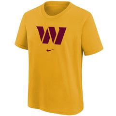Washington Commanders Youth Team Logo T-Shirt - Gold - Nike
