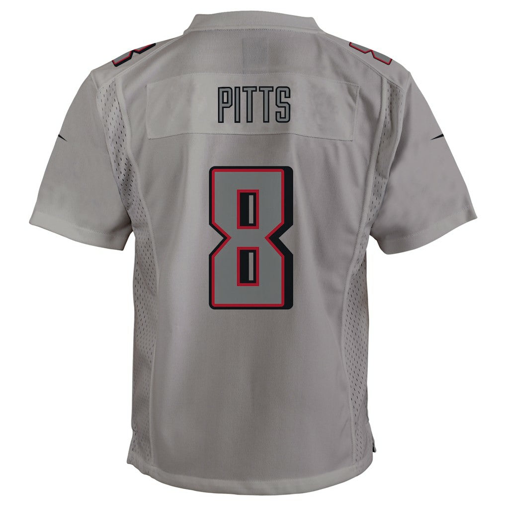 Kyle Pitts Atlanta Falcons Youth Atmosphere Game Jersey - Gray - Nike