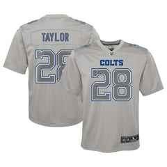 Jonathan Taylor Indianapolis Colts Youth Atmosphere Game Jersey - Gray - Nike