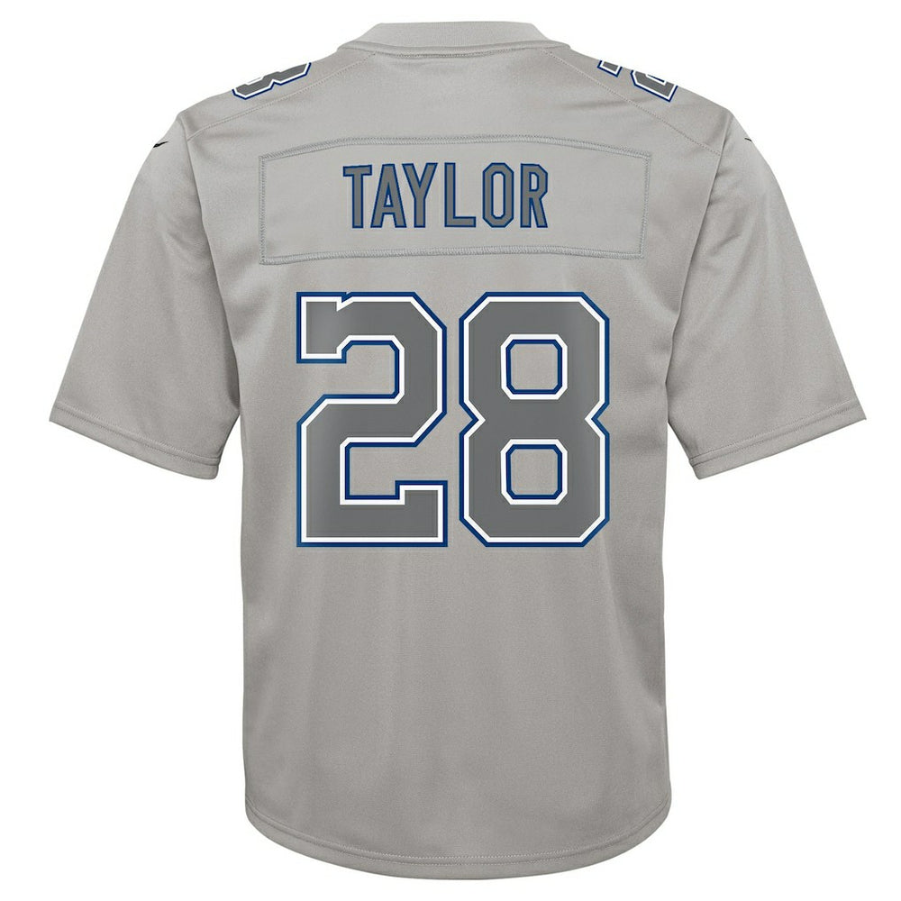 Jonathan Taylor Indianapolis Colts Youth Atmosphere Game Jersey - Gray - Nike