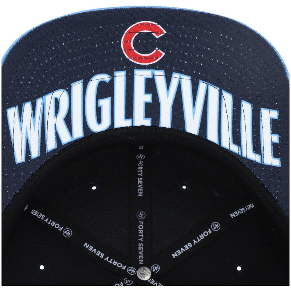Chicago Cubs '47 2021 City Connect Captain Snapback Hat Near Me