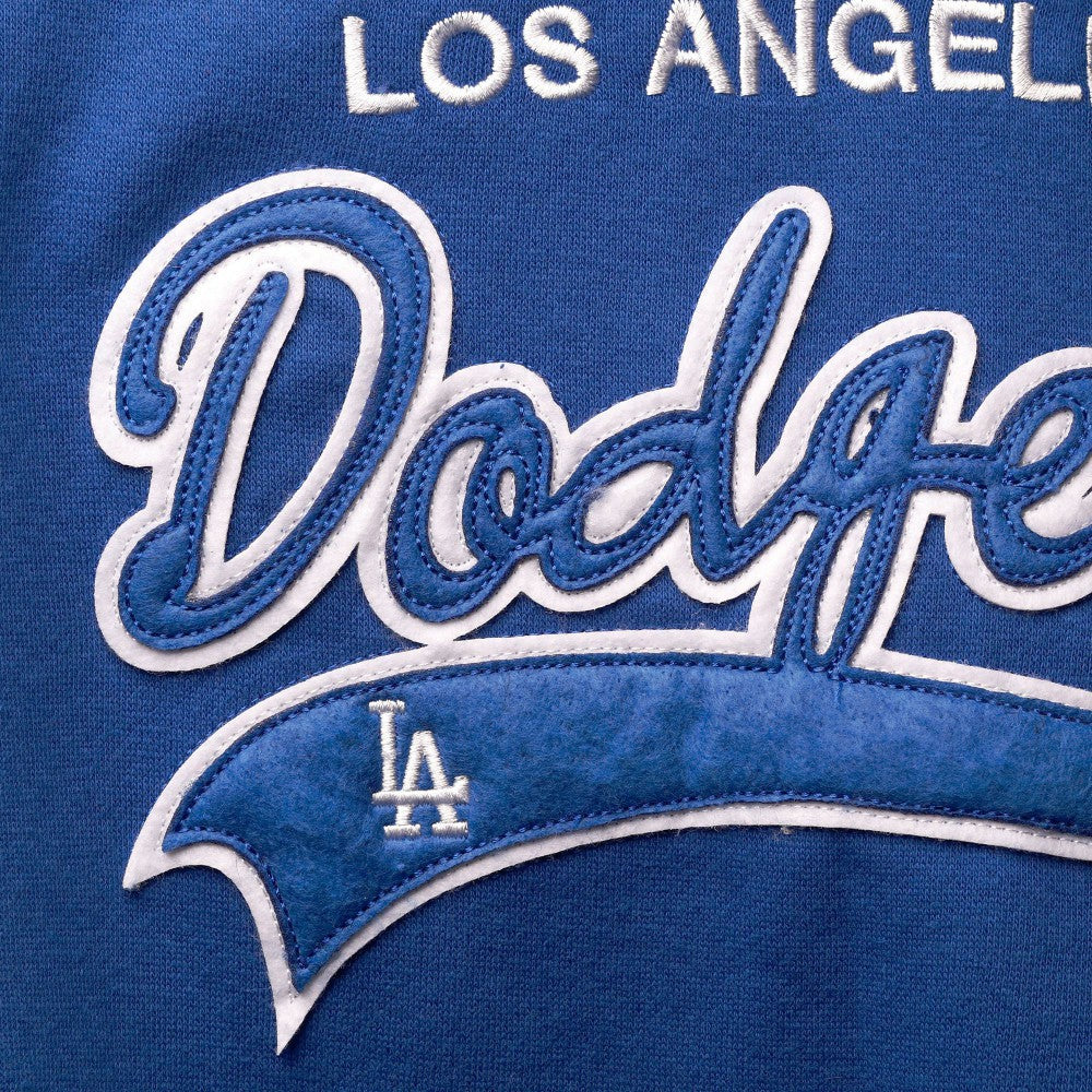 Los Angeles Dodgers Soft as a Grape Women's Plus Size Side Split Pullover Hoodie Outlet