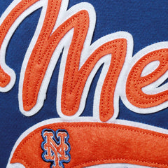 New York Mets Soft as a Grape Women's Plus Size Side Split Pullover Hoodie Sale