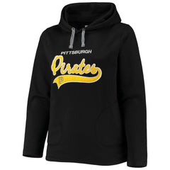 Pittsburgh Pirates Soft as a Grape Women's Plus Size Side Split Pullover Hoodie Online