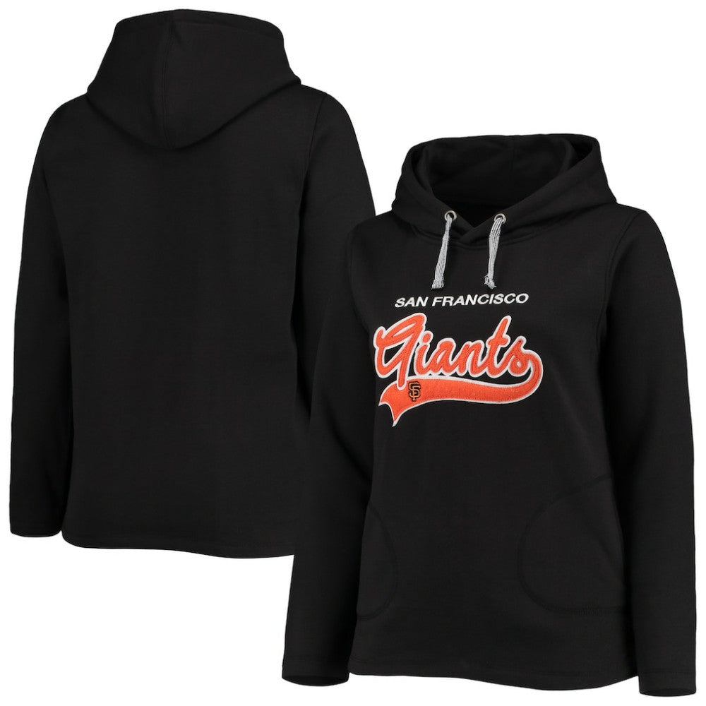 San Francisco Giants Soft as a Grape Women's Plus Size Side Split Pullover Hoodie Discount