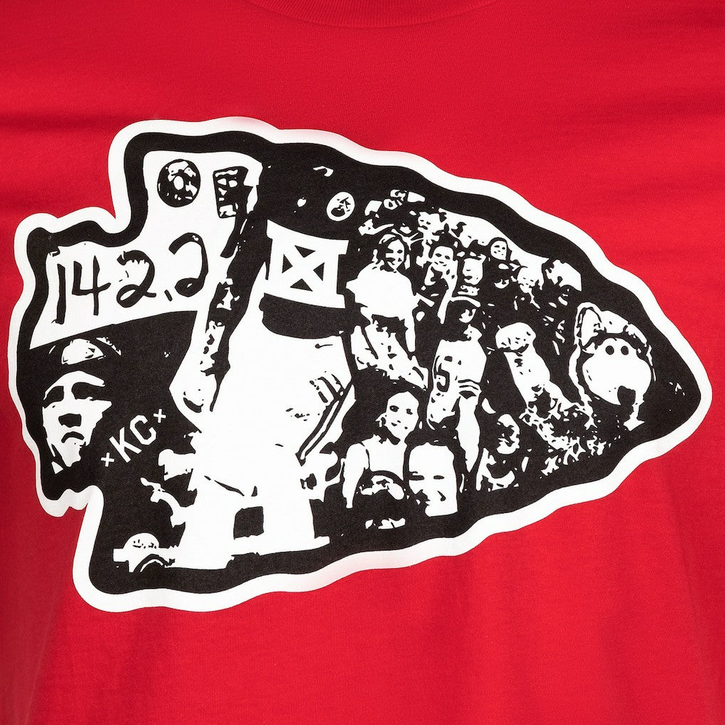 Kansas City Chiefs x MADE MOBB T-Shirt - Red - NFL