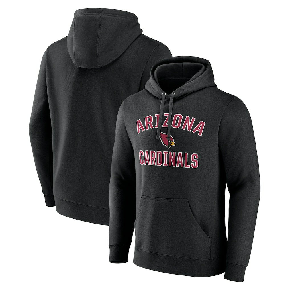Arizona Cardinals Victory Arch Team Fitted Pullover Hoodie - Black - NFL