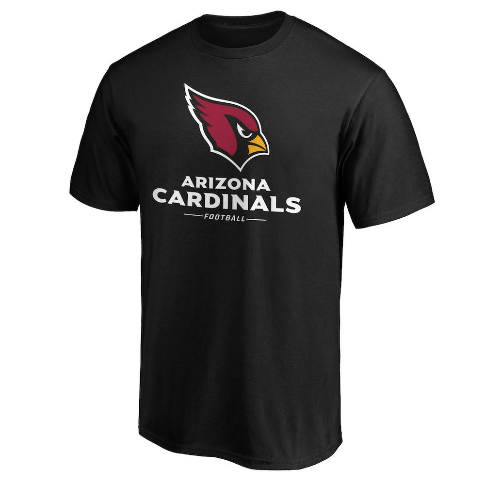 Arizona Cardinals Team Lockup T-Shirt - Black - NFL