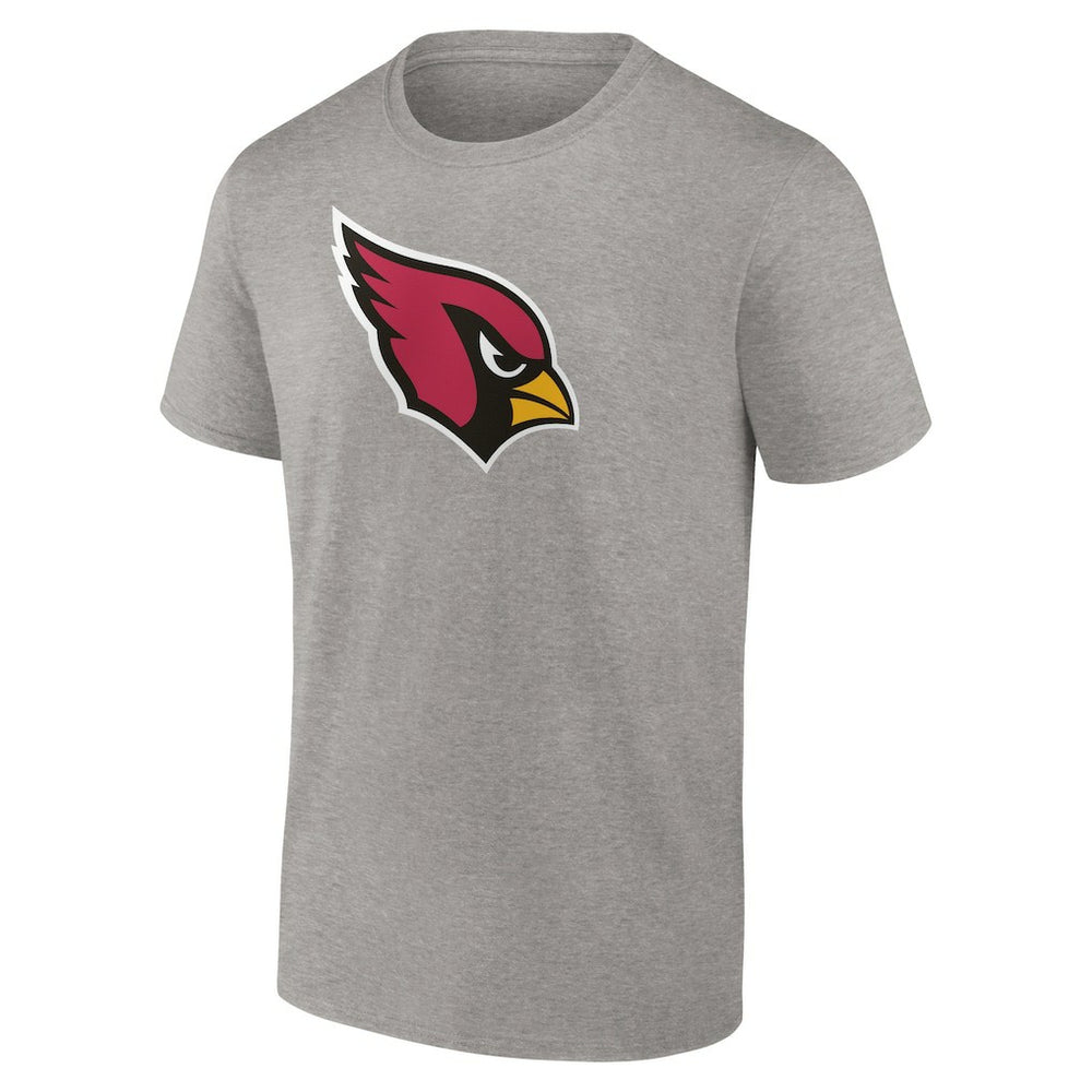 Arizona Cardinals Primary Logo T-Shirt - Heather Gray - Fanatics