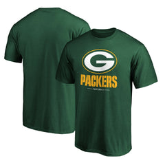 Green Bay Packers Team Lockup T-Shirt - Green - NFL