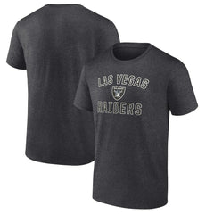 Las Vegas Raiders Victory Arch T-Shirt - Heather Charcoal - Fanatics