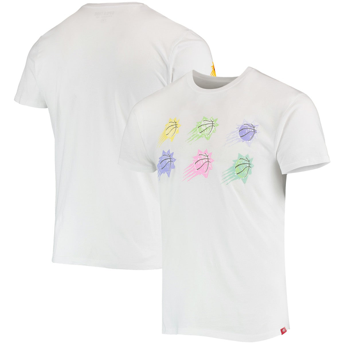 Phoenix Suns Sportiqe Street Capsule Bingham T-Shirt White