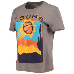 Phoenix Suns Sportiqe Women's Street Capsule Arcadia T-Shirt Charcoal