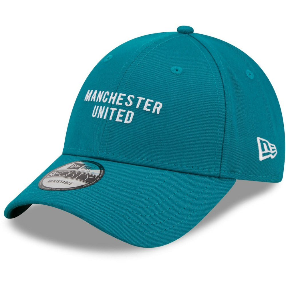 New Era - Manchester United New Era Seasonal 9FORTY Adjustable Hat - Turquoise