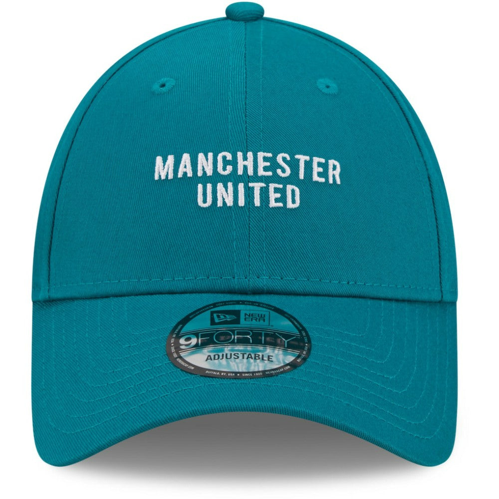 New Era - Manchester United New Era Seasonal 9FORTY Adjustable Hat - Turquoise
