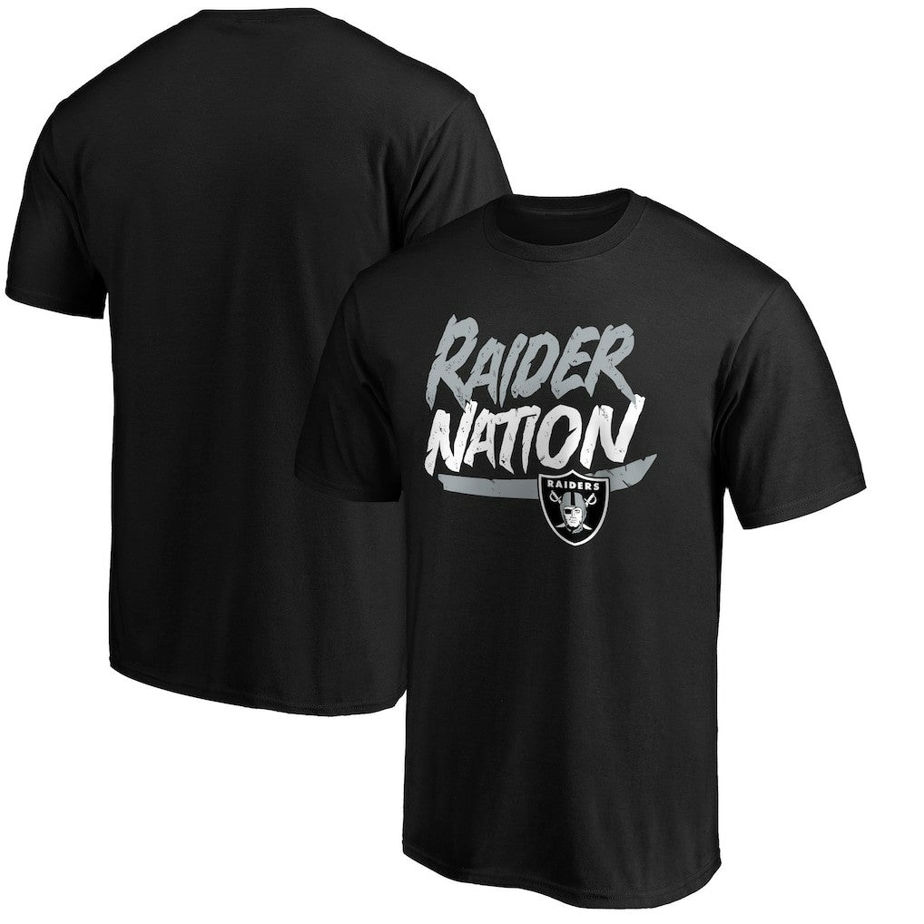 Las Vegas Raiders Hometown Collection Raider Nation T-Shirt - Black - NFL