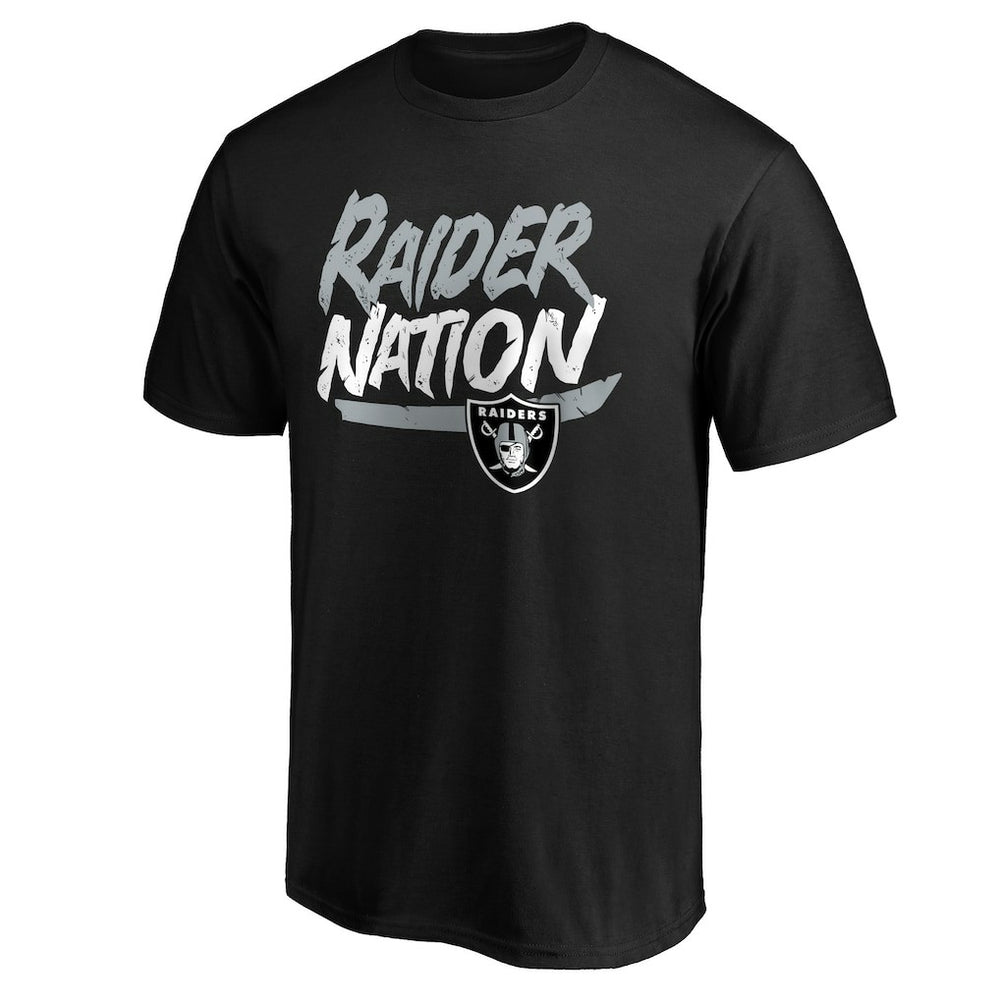 Las Vegas Raiders Hometown Collection Raider Nation T-Shirt - Black - NFL