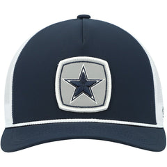 Dallas Cowboys HOOey Star Patch Rope Trucker Snapback Hat - Navy/White - NFL