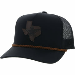 Dallas Cowboys HOOey State Patch Trucker Snapback Hat - Black - NFL