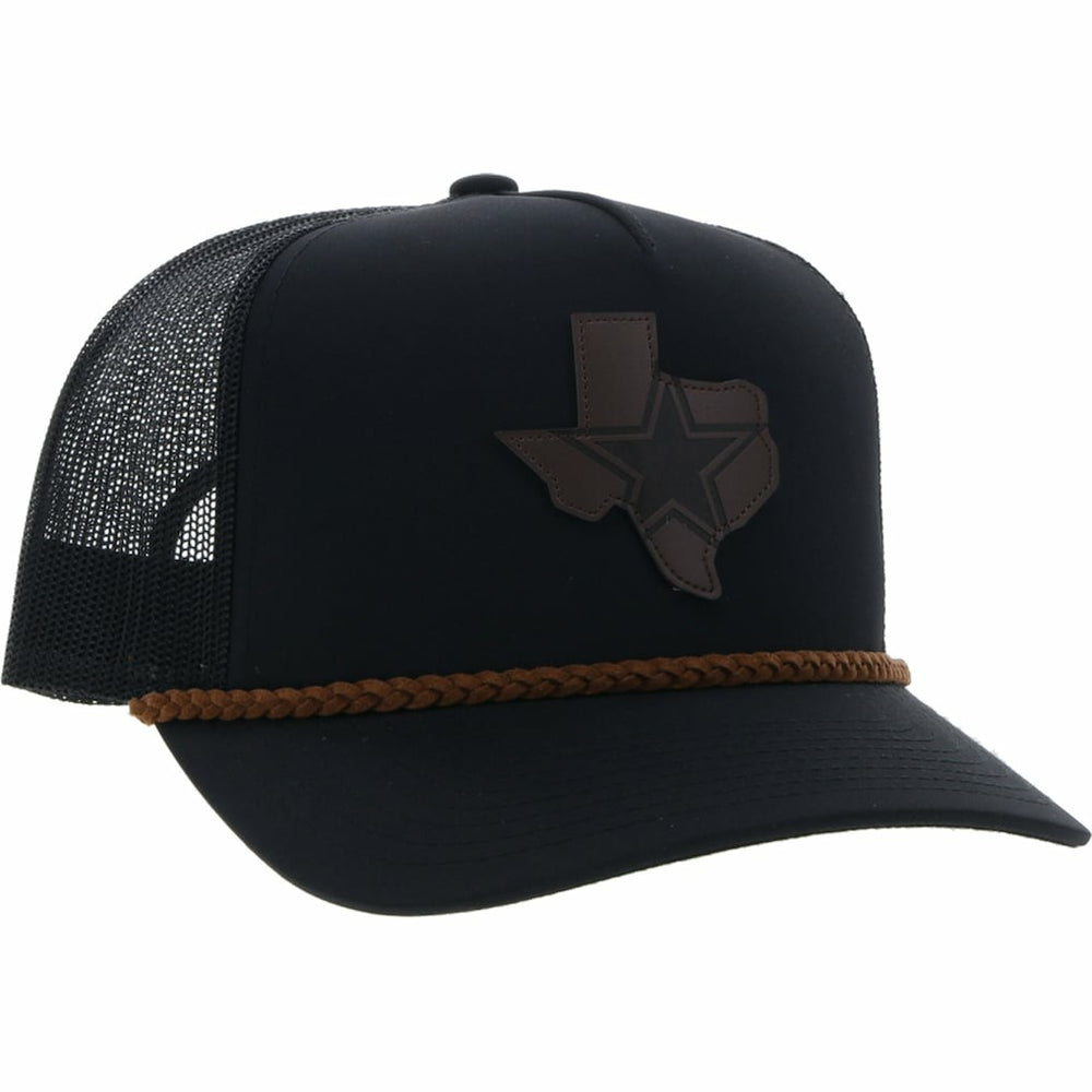 Dallas Cowboys HOOey State Patch Trucker Snapback Hat - Black - NFL