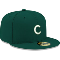 Chicago Cubs New Era White Logo 59FIFTY Fitted Hat Online