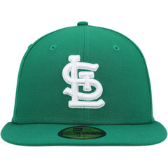 St. Louis Cardinals New Era White Logo 59FIFTY Fitted Hat Online