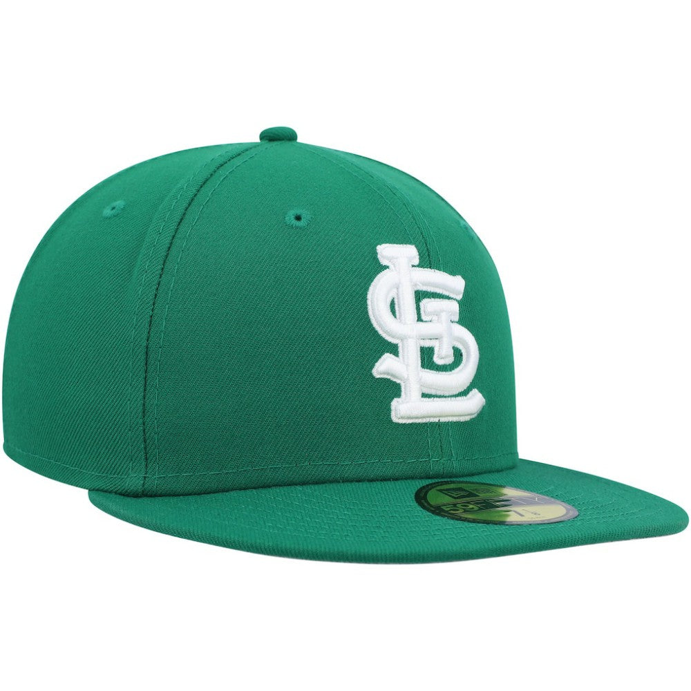 St. Louis Cardinals New Era White Logo 59FIFTY Fitted Hat Online