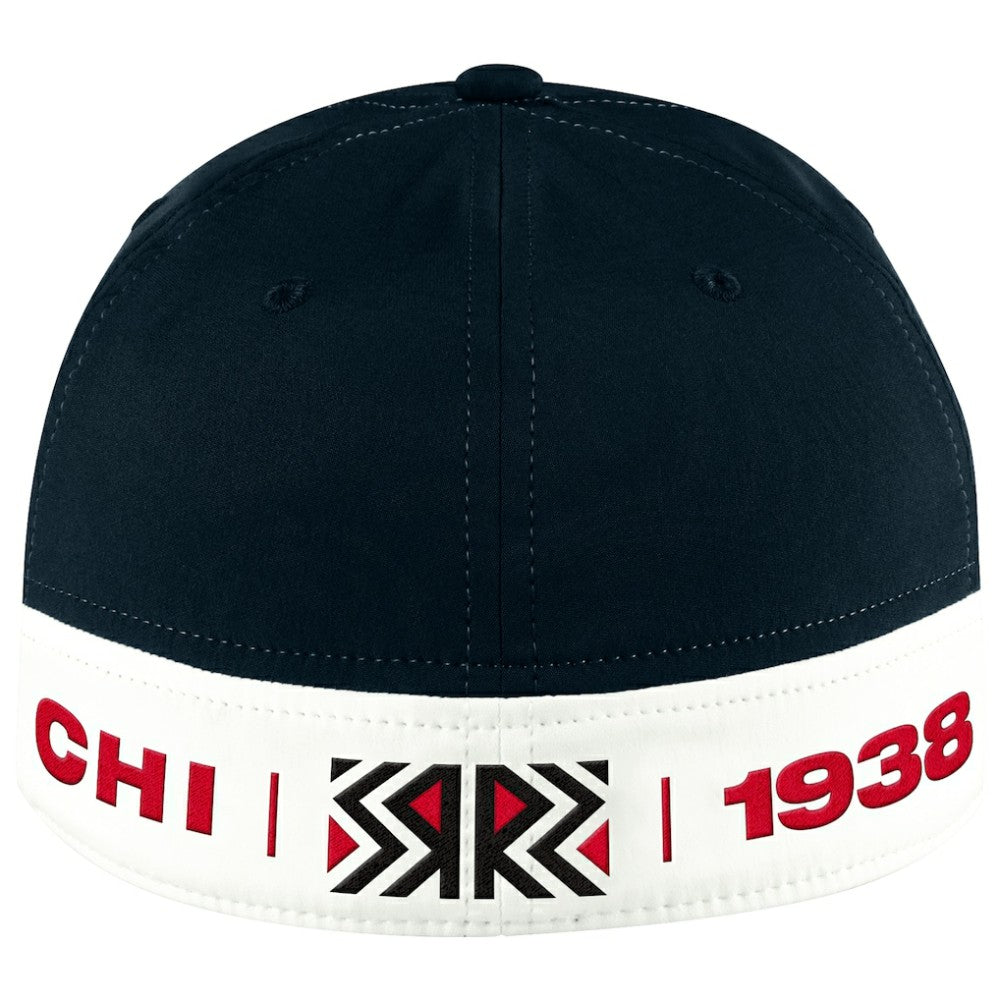 Chicago Blackhawks adidas Reverse Retro 2.0 Flex Hat - Black | Adidas Clearance