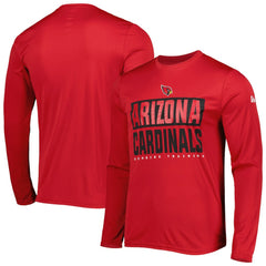 Arizona Cardinals New Era Combine Authentic Offsides Long Sleeve T-Shirt - Cardinal - NFL