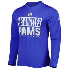 Los Angeles Rams New Era Combine Authentic Offsides Long Sleeve T-Shirt - Royal - NFL