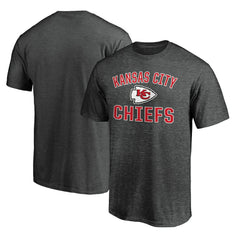 Kansas City Chiefs Victory Arch T-Shirt - Heather Charcoal - Fanatics