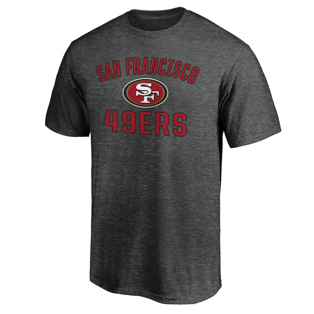 San Francisco 49ers Victory Arch T-Shirt - Heather Charcoal - Fanatics