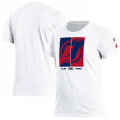 New Jersey Devils adidas Women's Reverse Retro 2.0 Playmaker T-Shirt - White | Adidas Clearance