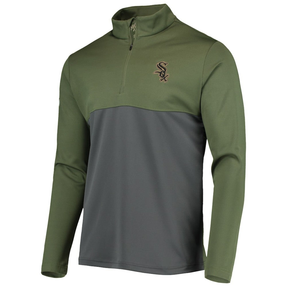 Chicago White Sox Levelwear Delta Pursue Quarter-Zip Jacket Sale