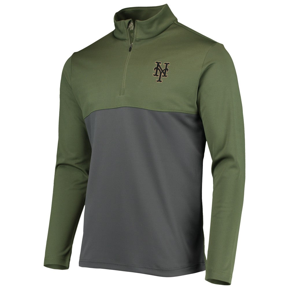 New York Mets Levelwear Delta Pursue Quarter-Zip Jacket for sale