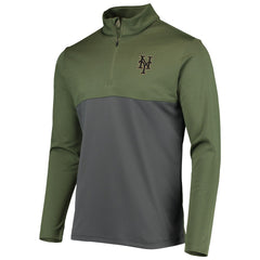 New York Mets Levelwear Delta Pursue Quarter-Zip Jacket for sale