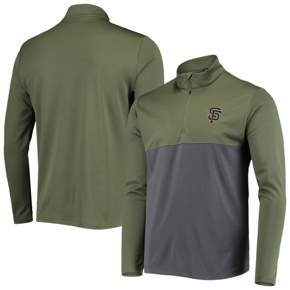 San Francisco Giants Levelwear Delta Pursue Quarter-Zip Jacket Outlet