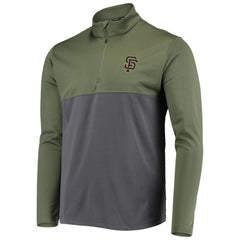 San Francisco Giants Levelwear Delta Pursue Quarter-Zip Jacket Outlet