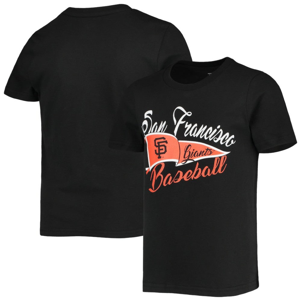 San Francisco Giants Girls Youth Team Fly The Flag T-Shirt Outlet