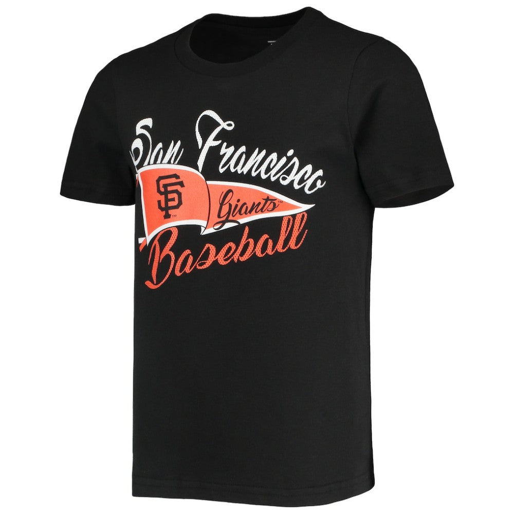 San Francisco Giants Girls Youth Team Fly The Flag T-Shirt Outlet