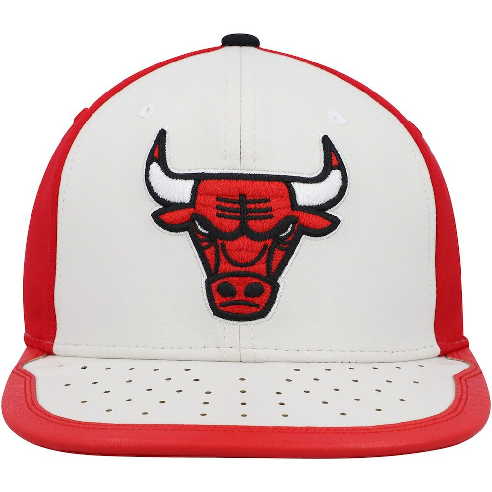 Mitchell & Ness Chicago Bulls Day One Snapback Hat White/Red