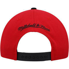 Mitchell & Ness Chicago Bulls Day One Snapback Hat White/Red