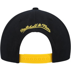 Mitchell & Ness Chicago Bulls Day One Snapback Hat Yellow/Black