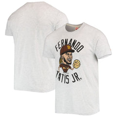 Fernando Tatis Jr. San Diego Padres Homage Caricature Tri-Blend T-Shirt Discount