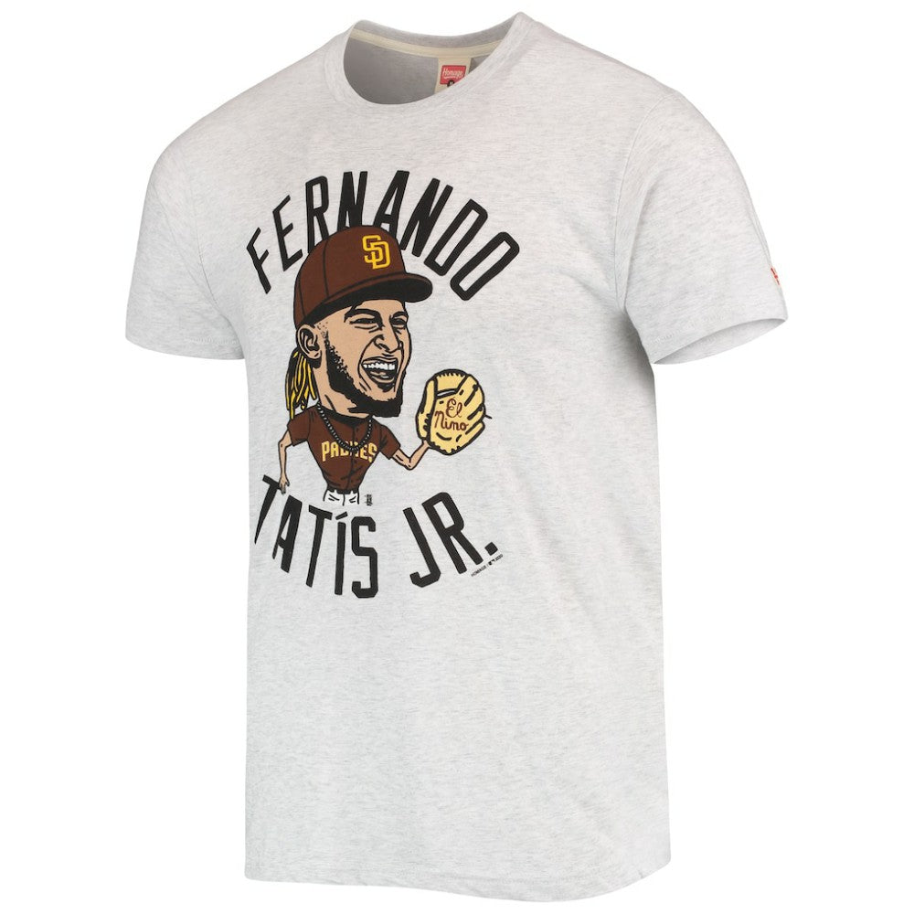 Fernando Tatis Jr. San Diego Padres Homage Caricature Tri-Blend T-Shirt Discount