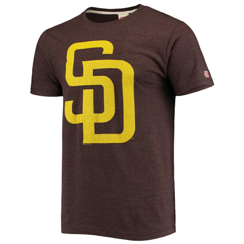 San Diego Padres Homage Hand Drawn Logo Tri-Blend T-Shirt Discount