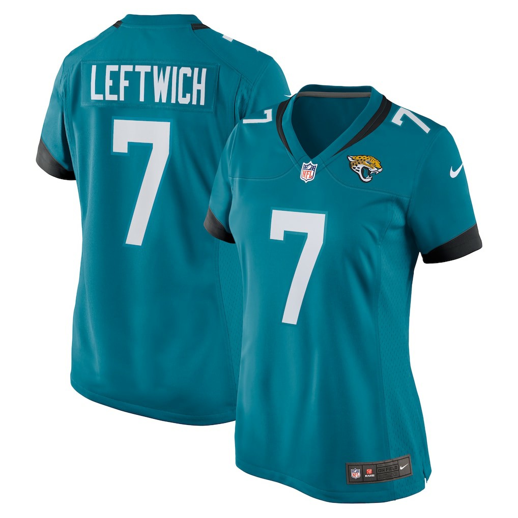 Byron Leftwich Jacksonville Jaguars Women's Retired Player Game Jersey - Teal - Nike