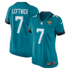 Byron Leftwich Jacksonville Jaguars Women's Retired Player Game Jersey - Teal - Nike