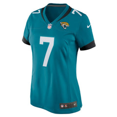 Byron Leftwich Jacksonville Jaguars Women's Retired Player Game Jersey - Teal - Nike