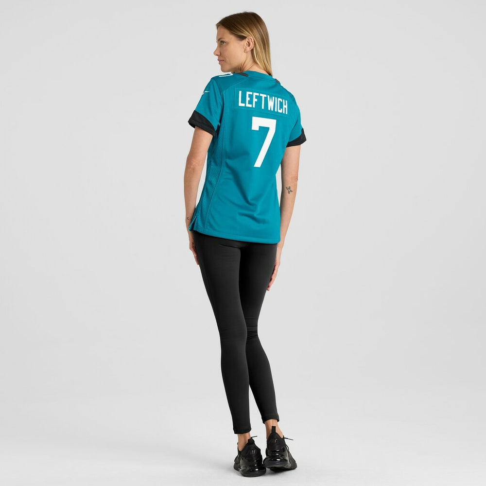 Byron Leftwich Jacksonville Jaguars Women's Retired Player Game Jersey - Teal - Nike